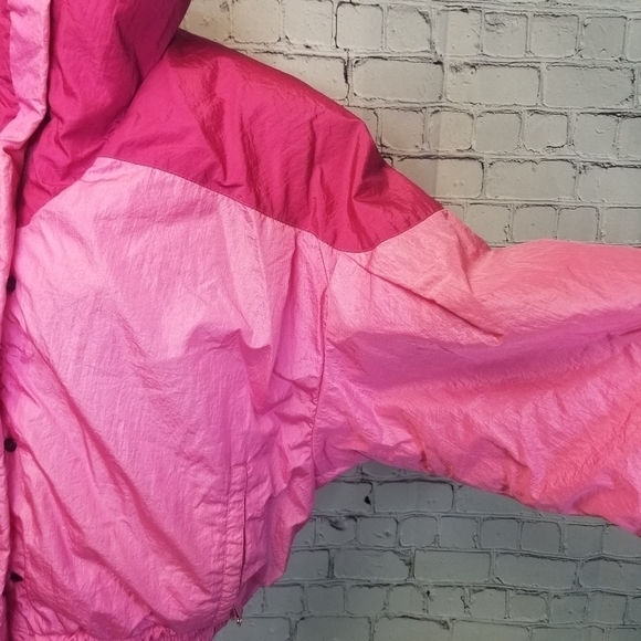 Vtg 80s Robbe Magic pink ski snow jacket barbiecore - Picture 8 of 16